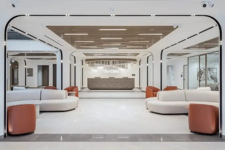 Vera Clinic reception lounge